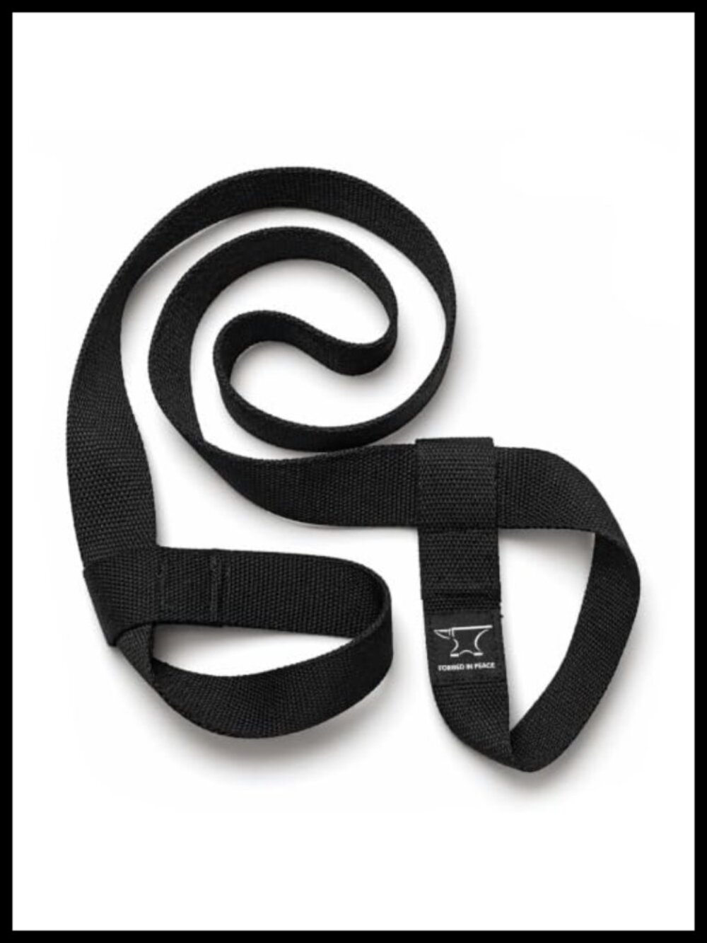 Men's Yoga Mat Carrier & Stretching Strap Adjustable Cotton Polyester